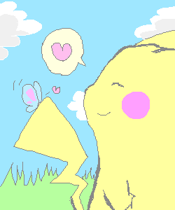 準優勝作品(風波さんの絵)