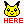 ピカチュウのHEREのアイコン